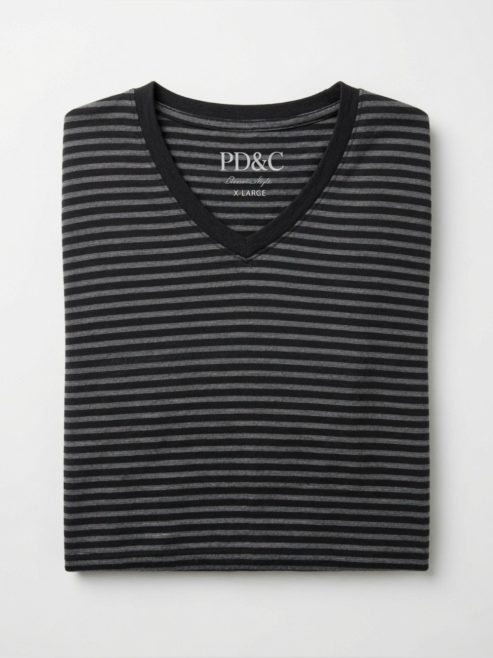 🟢3/$15 PD&C Striped V neck